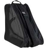 Geanta unisex role-patine, Cu maner si curea reglabila, Reflectorizanta, Black / White