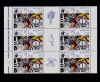 ✅RO 2002 , LP 1581b ,&quot;Uniti vom invinge &quot; , bloc 6 serii toate 3 vinietele ,MNH, Nestampilat