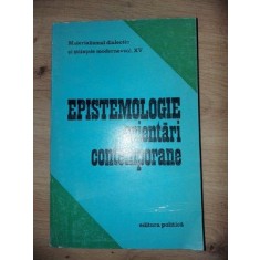 Epistemologie: Orientari contemporane