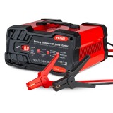 Redresor auto cu functie de pornire si incarcare baterie 12V 24V max 12A boost 75A 12V, LED, regenerare, pentru autoturisme, utilitare, masini