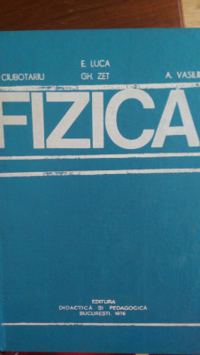 Fizica E.Luca, Gh.Zetu 1976 foto