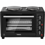 Cuptor electric cu 2 plite Tefal Optimo OF463830, 32 L, Grill, Rotisor