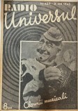 Radio Universul nr. 427, Ianuarie 1943, 23 pagini, 24 x 30 cm, limba romana, stare buna