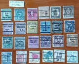 U.S.A-(1915-30)-LOT cca:24 timbre-vechi-''PREOBLITERARE''- diferite state u.s.--Vezi-Scan
