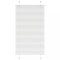 Gossi jaluza plisata alb 70x150 cm latime tesatura 69,4cm poliester