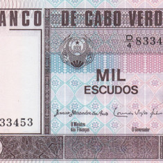 Capul Verde Cabo Verde 1 000 Escudos 1977 UNC