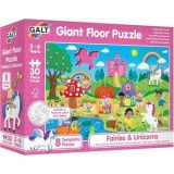 Puzzle Podea: Zane si unicorni (30 piese)