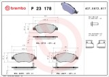 BREMBO P 23 178 PRIME LINE set placute frana,frana disc