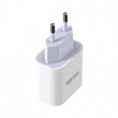 Adaptor priza, Fast Charging, USB-C, cu Power Delivery 20W, 3A, Alb (KSC-500)