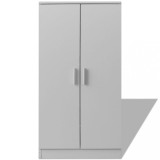 Cumpara ieftin Pantofar Alb cu 7 Rafturi, 55x35x108cm, Depozitare 14 Perechi Pantofi, Dulap Hol Modern
