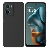 BestCase&reg; Husa Slim Silicon pentru Motorola Moto G05, Negru mat