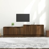 Cumpara ieftin Comodă TV, stejar maro, 158,5x36x45 cm, lemn prelucrat