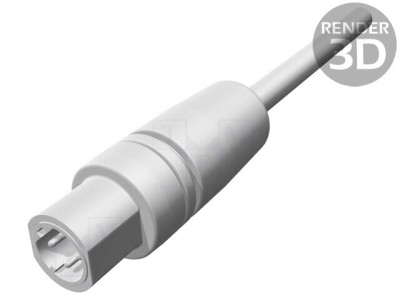 Mufă M12 4-Pin Ethernet Cablu Crimpat IP54 foto