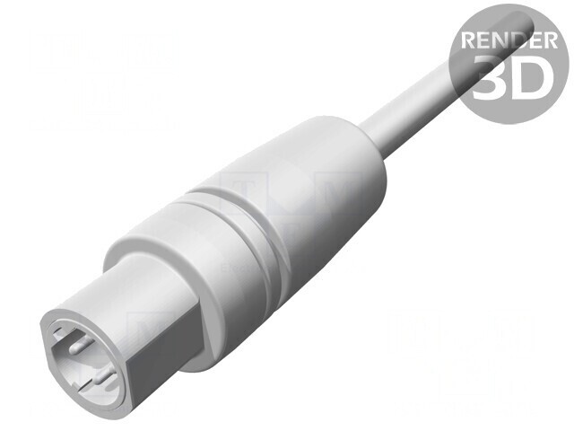 Mufă M12 4-Pin Ethernet Cablu Crimpat IP54