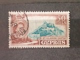 Timbru Cipru 1955 - Perioada Elisabeta a II-a, Castelul Sf. Ilarion (St. Hilarion) 50 Mils - Ștampilat -A70