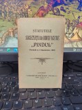 Statutele Societății de binefacere Pindul, fondată la 11 septembrie 1906, București 1906
