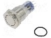 Intrerupator anti-vandalism, ON-(ON), &Oslash;16.2mm, BULGIN, MP0045/1D0NN000S