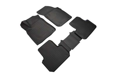 SET COVORASE AUTO CAUCIUC FIT AUDI Q7 II (4M) 3D (2015-) (5 LOCURI) - 5 PCS foto