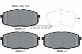TEXTAR 2396601 set placute frana,frana disc