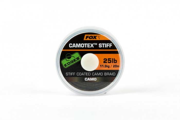 Fox Edges Camotex Stiff 25lb - 20m