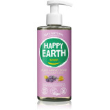 Happy Earth 100% Natural Hand Soap Lavender Ylang Săpun lichid pentru m&acirc;ini 300 ml