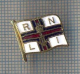 AX 293 INSIGNA- ,,RNLI&quot;-ROYAL NATIONAL LIFEBOATH INSTITUTION-ORGANIZATIE SALVARE