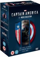 Filme Marvel Captain America DVD BoxSet Complete Collection foto
