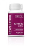 Resveratrol cu Seleniu, 30 capsule, actiune anti-aging si de protectie cardiovasculara, 450 mg capsula, ZENYTH