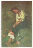 RF182 - Carte Postala - Arta - N. Grigorescu. Pastorita, necirculata