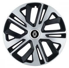 Set 4 Capace Roti Autohelix MSA&amp;reg; potrivite jantelor de 16 inch, pentru Renault, model Raven Mix foto