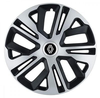 Set 4 Capace Roti Autohelix MSA&amp;reg; potrivite jantelor de 16 inch, pentru Renault, model Raven Mix foto