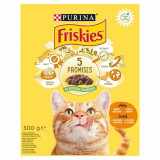 Cumpara ieftin Hrana Uscata pentru Pisici cu Pui si Legume, 300 g, Friskies