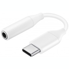 Adaptor Audio USB Type-C la 3.5 mm Samsung Galaxy Tab S6 / Fold / Galaxy A90 A907 / Galaxy A90 5G A908, EE-UC10J, Alb EE-UC10JUWEGWW foto