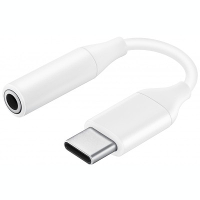 Adaptor Audio USB Type-C la 3.5 mm Samsung EE-UC10J, Alb EE-UC10JUWEGWW foto