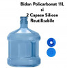 Bidon 11L + 2 Capace Silicon Reutilizabile