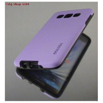 Husa Capac Plastic YOUYOU Samsung A500 Galaxy A5 Mov foto