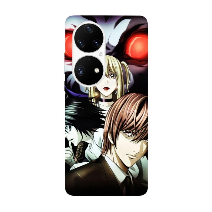 Husa compatibila cu Huawei Nova Y70 model Death note, Silicon, TPU, Viceversa