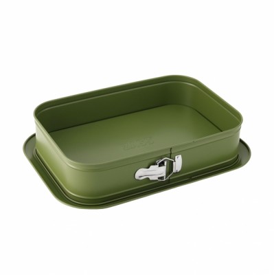Tava de copt dreptunghiulara cu baza detasabila ZASS Gourmet, ZG-BW 06, Verde - NOU foto