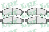 Set placute frana,frana disc MITSUBISHI L 200 (KB, KA) (2004 - 2016) LPR 05P1319