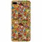 Husa silicon pentru Apple Iphone 8 Plus, Colorful Sticker Illustrations