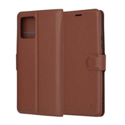 Husa pentru Motorola Moto G72 - Techsuit Leather Folio - Brown foto