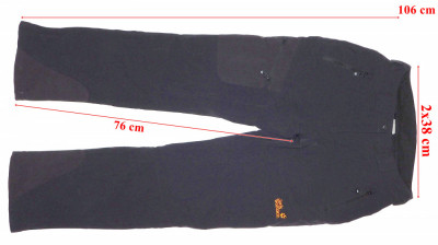 Pantaloni stretch captusiti Jack Wolfskin ventilatii dama marimea 38(M) foto