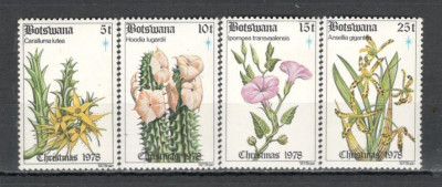 Botswana.1978 Nasterea Domnului-Flori DF.28 foto