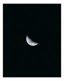 Tablou Canvas pe tema infinitului cosmic, alb-negru, 26 x 39 cm, CMCLASS