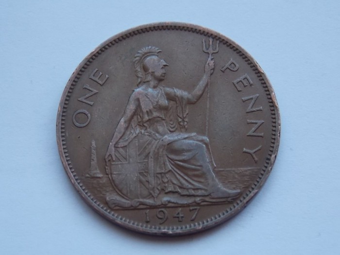 ONE PENNY 1947 GBR