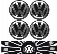 Autocolante Embleme pentru jante Volkswagen 90 mm foto