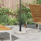 vidaXL Bază pentru umbrelă Multicolor și negru 45 x 45 x 40 cm 42007317