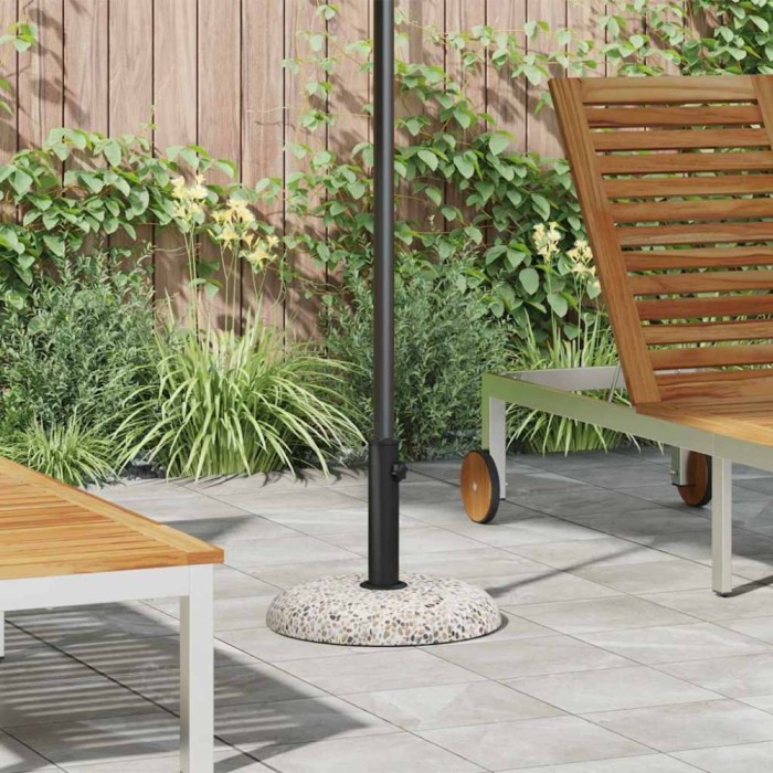 vidaXL Bază pentru umbrelă Multicolor și negru 45 x 45 x 40 cm 42007317