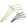 Set 3 Anti-Tangle Baracuda Rigid 12/16/20cm Negru/Verde Pescuit Stationar Crap Caras