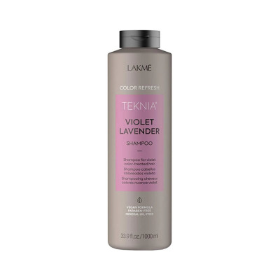 Sampon colorant cu pigment violet, Lakme Teknia, Refresh Violet Lavender Shampoo, 1000ml foto